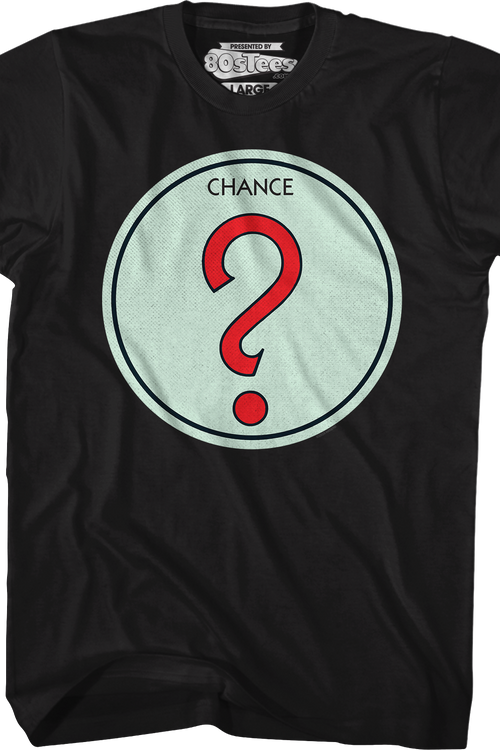 Chance Question Mark Monopoly T-Shirtmain product image