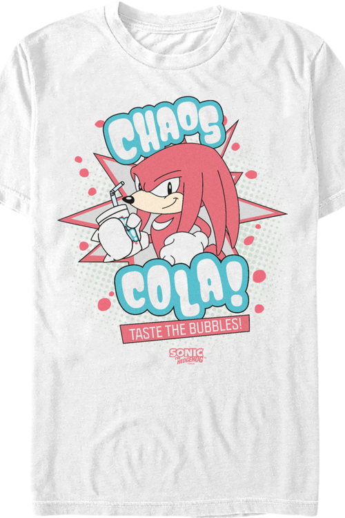 Chaos Cola Sonic The Hedgehog T-Shirtmain product image