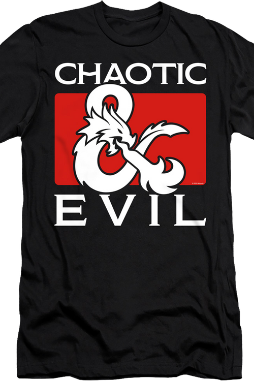 Chaotic Evil Dungeons & Dragons T-Shirtmain product image