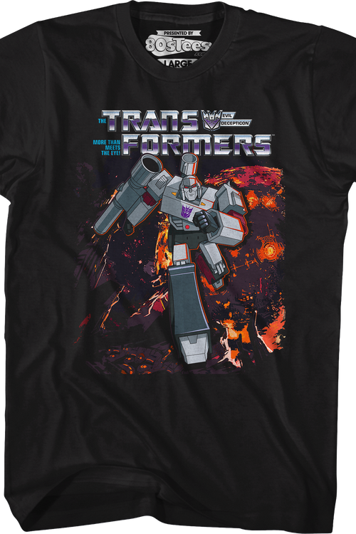 Charging Megatron Transformers T-Shirtmain product image