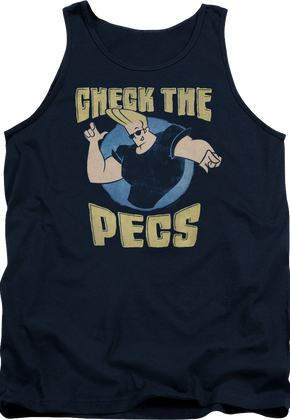 Check The Pecs Johnny Bravo Tank Top