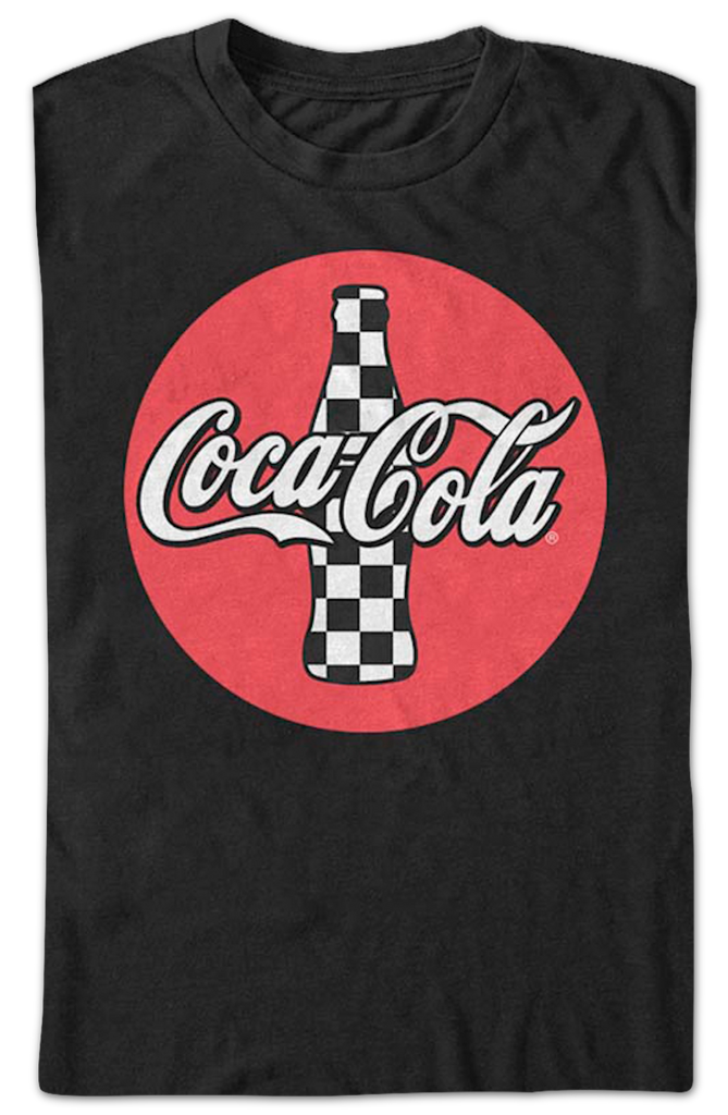 Checkerboard Bottle Coca-Cola T-Shirt