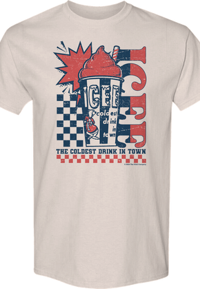 Checkerboard Coldest Drink In Town ICEE T-Shirt