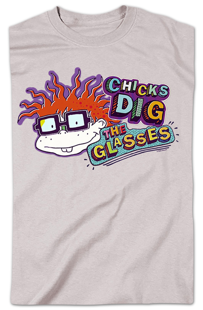 Chicks Dig The Glasses Rugrats T-Shirt