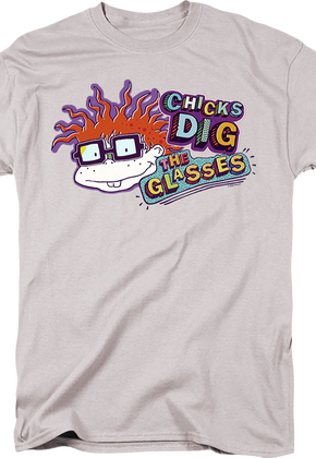 Chicks Dig The Glasses Rugrats T-Shirt