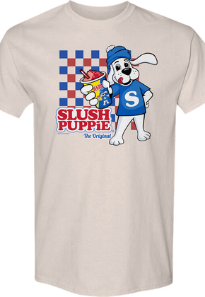 Chilly Dog Checkerboard Slush Puppie T-Shirt