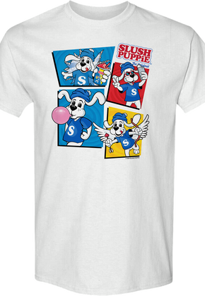 Chilly Dog Collage Slush Puppie T-Shirt