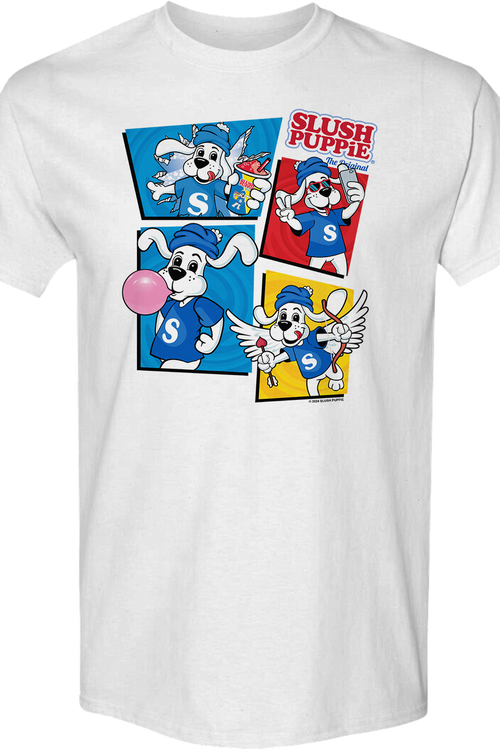 Chilly Dog Collage Slush Puppie T-Shirtmain product image