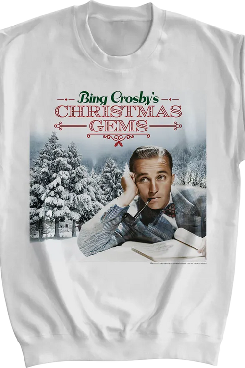 Christmas Gems Bing Crosby Sweatshirtmain product image