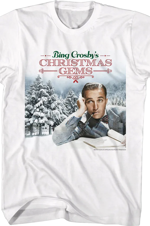 Christmas Gems Bing Crosby T-Shirtmain product image