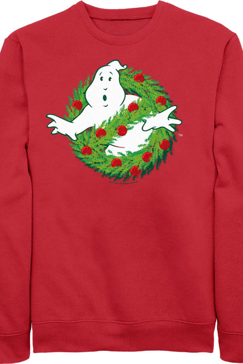 Christmas Logo Ghostbusters Sweatshirtmain product image