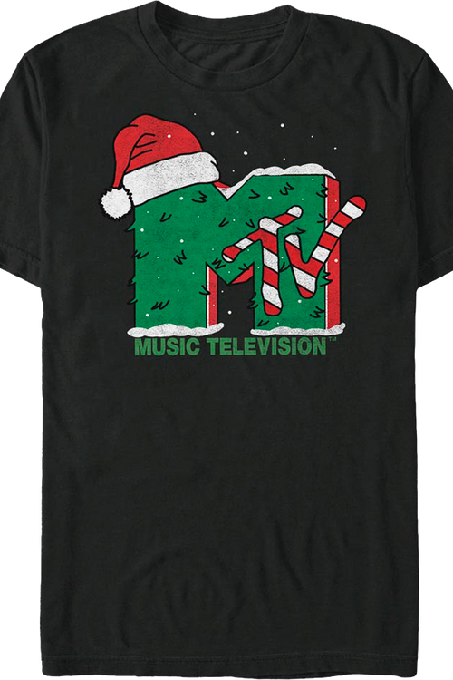 Christmas Logo MTV T-Shirtmain product image