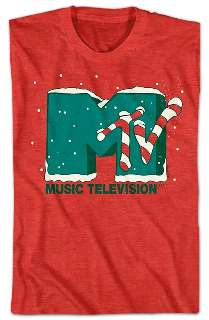 Christmas Snowfall Logo MTV Shirt