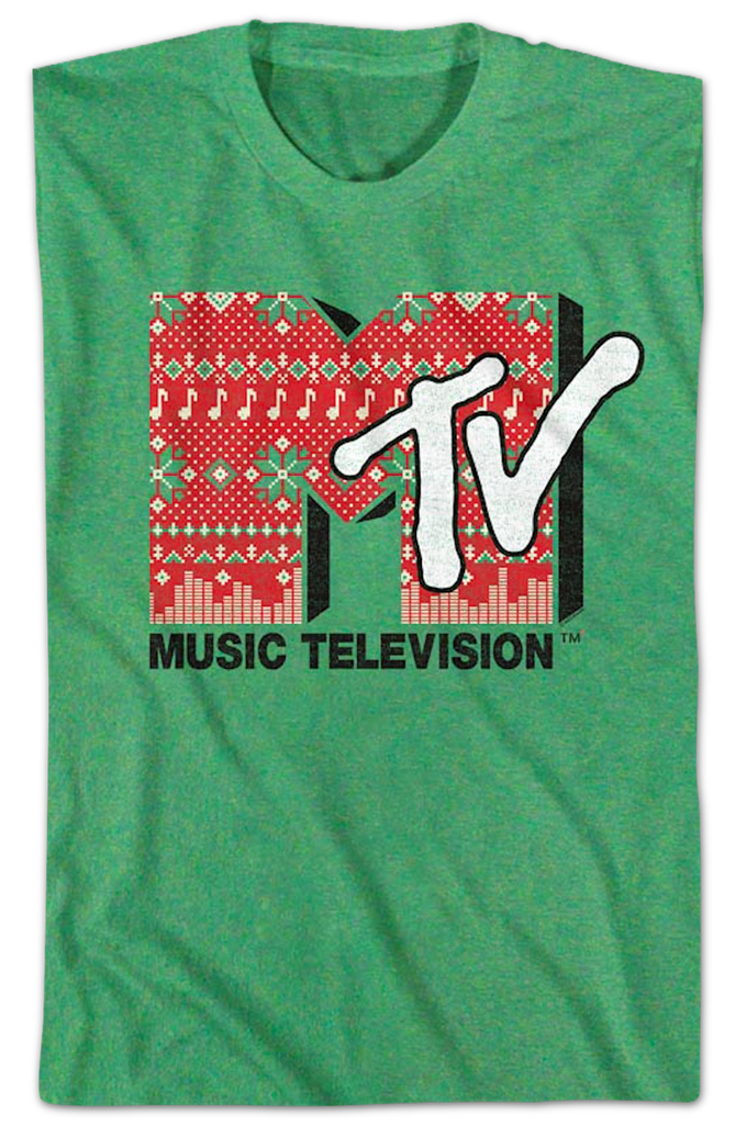 Christmas Sweater Logo MTV Shirt