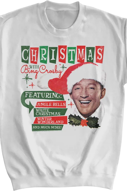 Christmas With Bing Crosby Sweatshirtmain product image