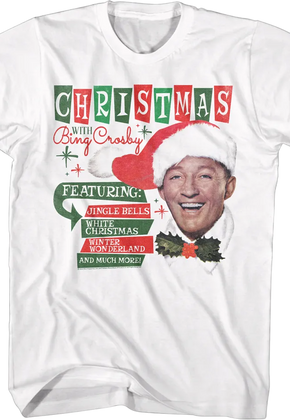 Christmas With Bing Crosby T-Shirt