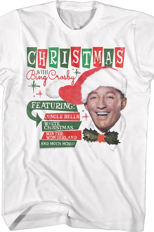 Christmas With Bing Crosby T-Shirtmain product image