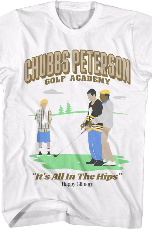 Chubbs Peterson Golf Academy Happy Gilmore T-Shirtmain product image