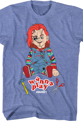 Chucky Wanna Play Child's Play T-Shirt