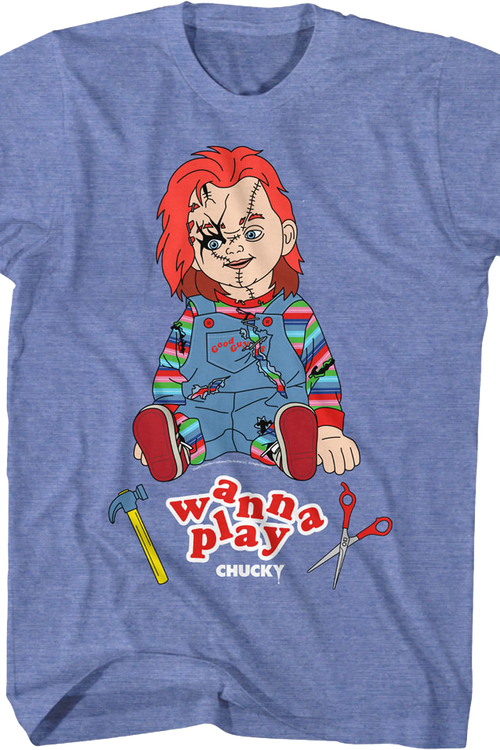 Chucky Wanna Play Child's Play T-Shirtmain product image