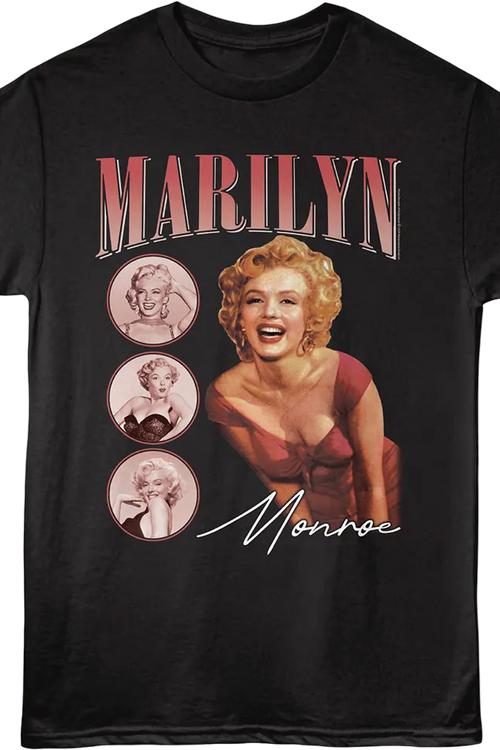 Circles Collage Marilyn Monroe T-Shirtmain product image