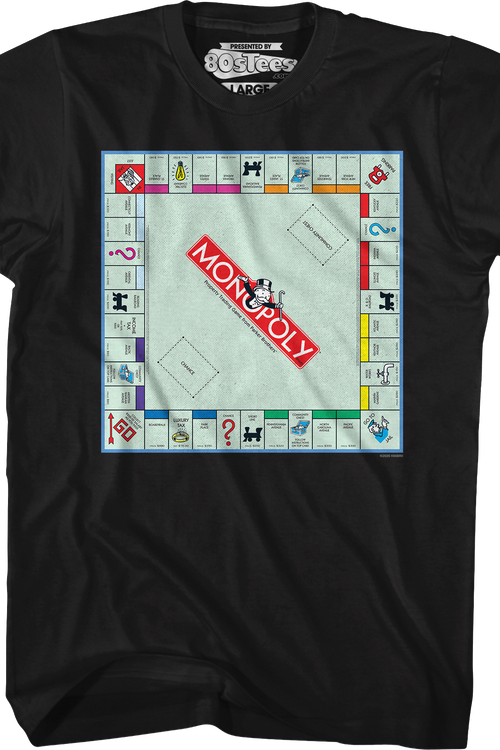 Classic Board Monopoly T-Shirtmain product image