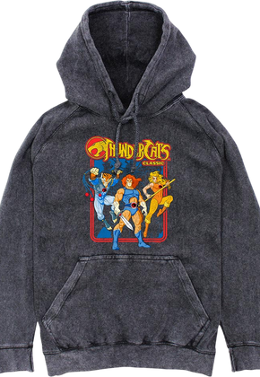 Classic Hero Poses ThunderCats Hoodie