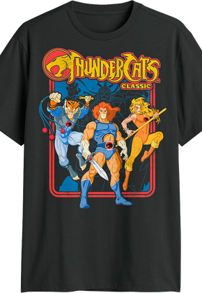 Classic Hero Poses ThunderCats T-Shirt