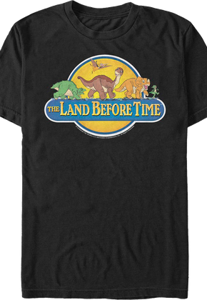 Classic Logo Land Before Time T-Shirt