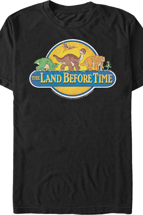 Classic Logo Land Before Time T-Shirtmain product image