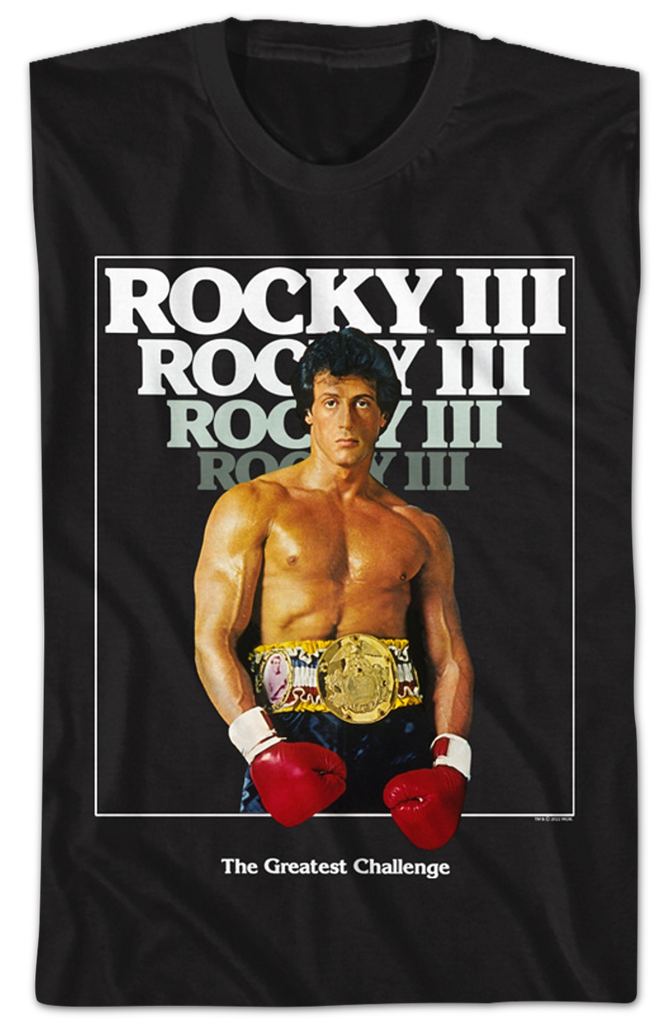 Classic Poster Rocky III T-Shirt