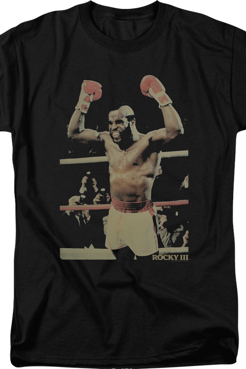 Clubber Lang Celebrating Rocky III T-Shirtmain product image