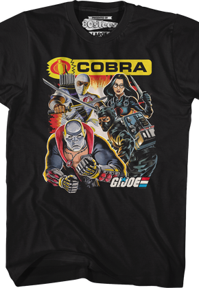 Cobra Collage GI Joe T-Shirt