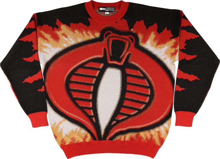 Cobra Explosion GI Joe Knitted Sweatermain product image