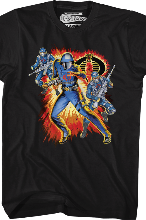 Cobra Explosion GI Joe T-Shirtmain product image