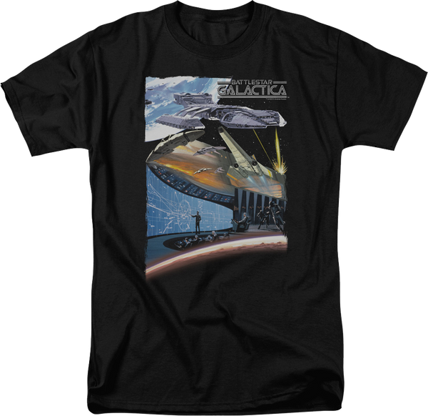 Concept Art Battlestar Galactica T-shirt