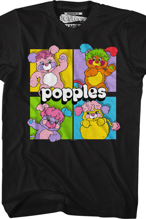 Colorful Blocks Popples T-Shirtmain product image