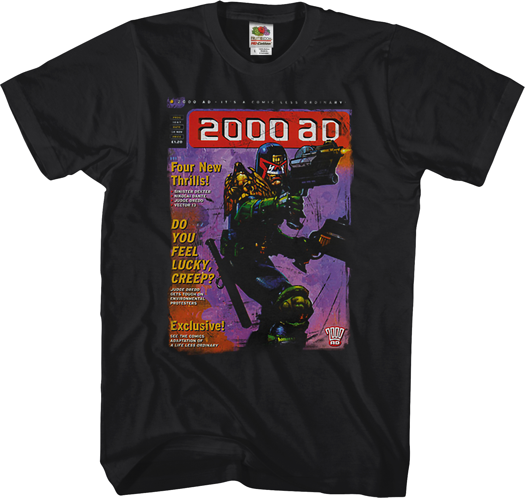 Comic Cover Judge Dredd T-Shirt