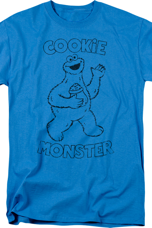 Cookie Monster Snack Sesame Street T-Shirtmain product image