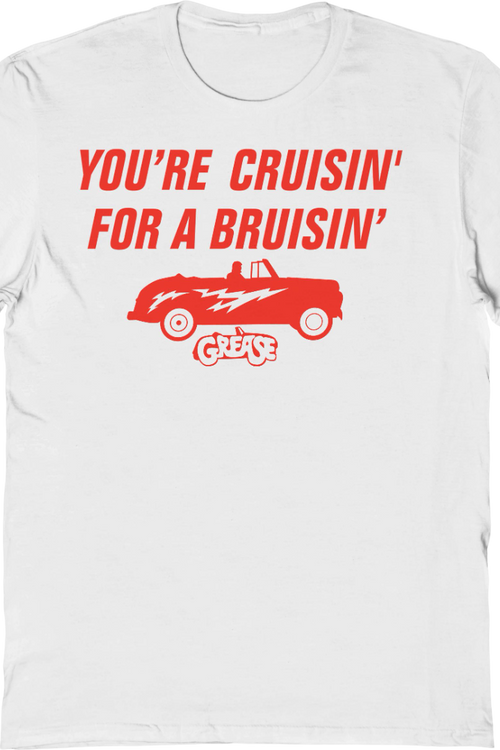 Cruisin' For A Bruisin' Grease T-Shirtmain product image