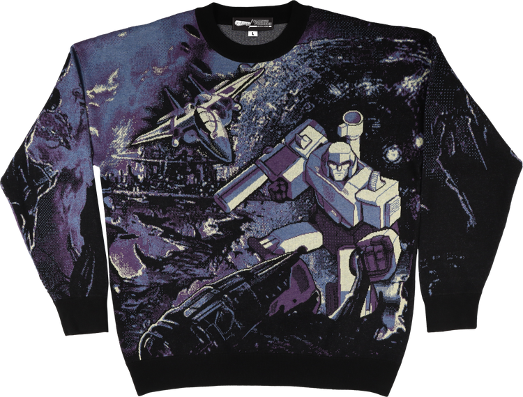 Cybertron Decepticons Transformers Knitted Sweatermain product image