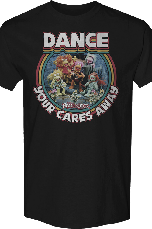 Dance Your Cares Away Rainbow Circle Fraggle Rock T-Shirtmain product image