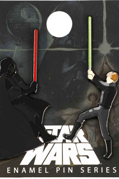 Darth Vader and Luke Skywalker Star Wars Enamel Pinsmain product image