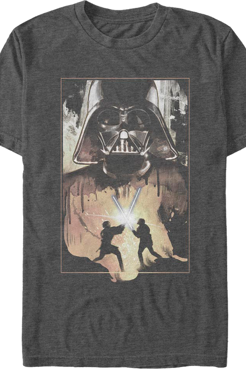 Star Wars Men's Star Duel Graphic Tee with Short Sleeves 