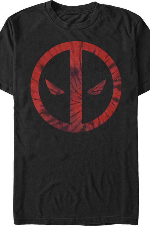 Deadpool Tie Dye Logo Marvel Comics T-Shirtmain product image