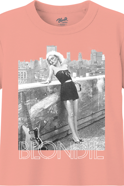 Debbie Harry Cityscape Blondie Crop Topmain product image