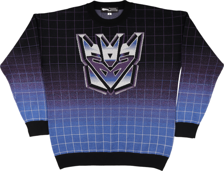 Decepticons Logo Transformers Knitted Sweatermain product image