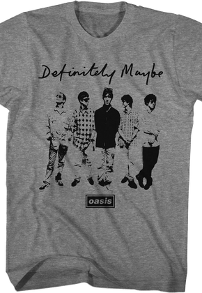 Definitely Maybe Photo Oasis T-Shirt