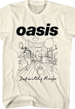 Definitely Maybe Sketch Oasis T-Shirt