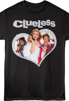 Diamond Heart Clueless T-Shirt